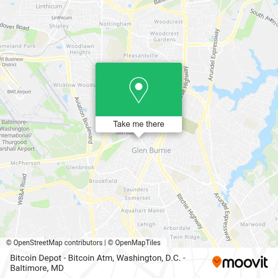 Bitcoin Depot - Bitcoin Atm map