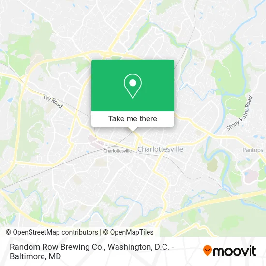 Random Row Brewing Co. map