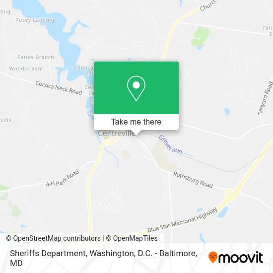 Sheriffs Department map