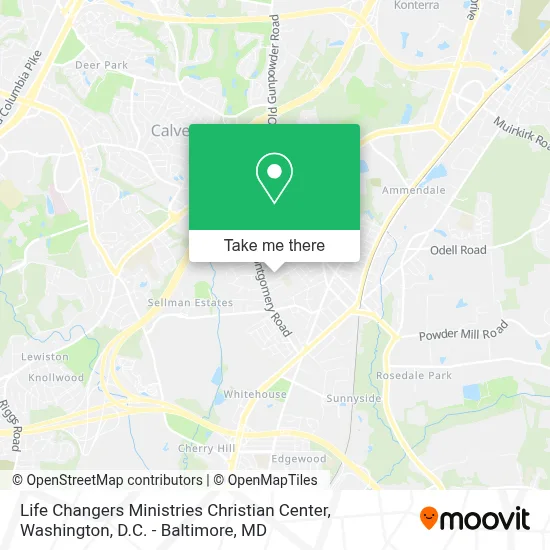 Life Changers Ministries Christian Center map