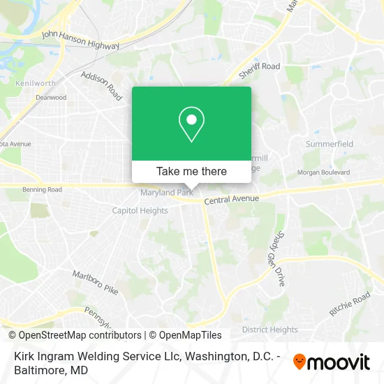 Kirk Ingram Welding Service Llc map