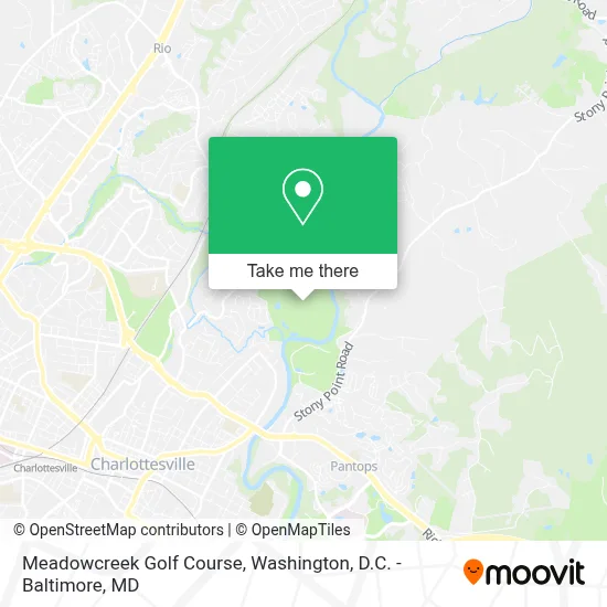 Meadowcreek Golf Course map