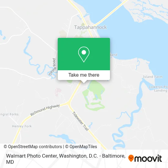 Walmart Photo Center map
