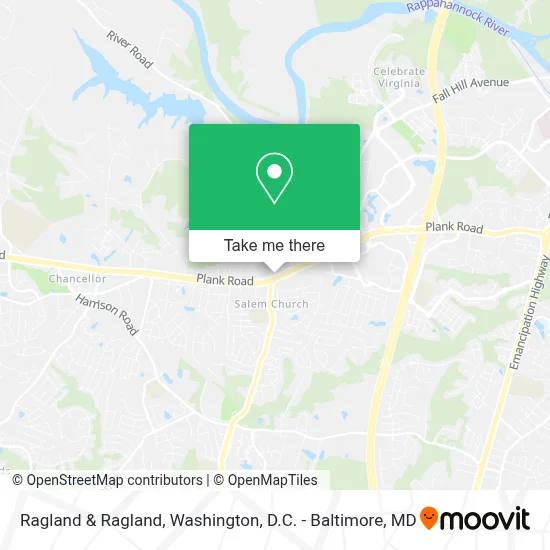 Ragland & Ragland map