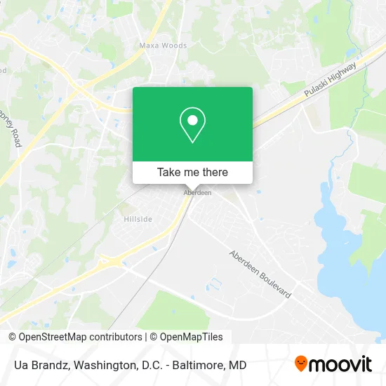 Ua Brandz map