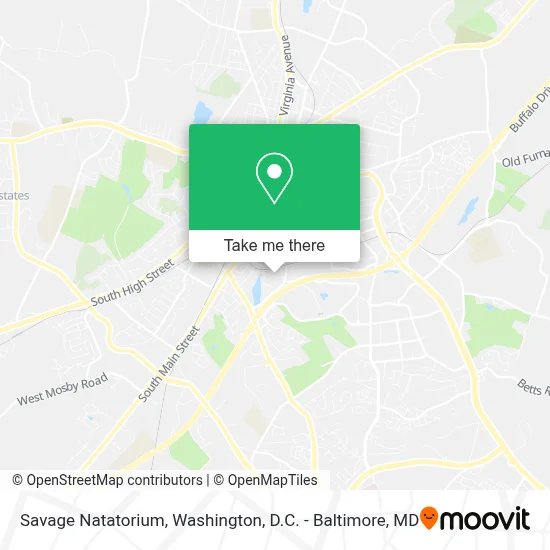 Savage Natatorium map