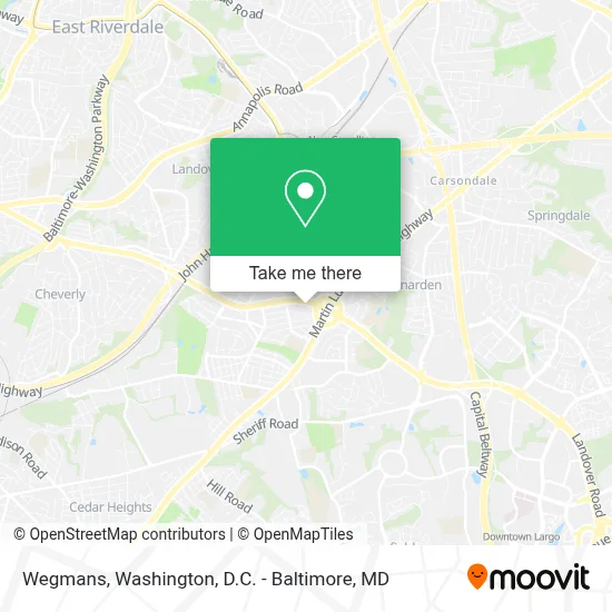 Wegmans map