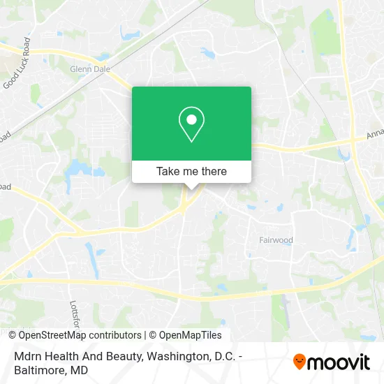 Mdrn Health And Beauty map
