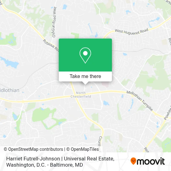 Harriet Futrell-Johnson | Universal Real Estate map