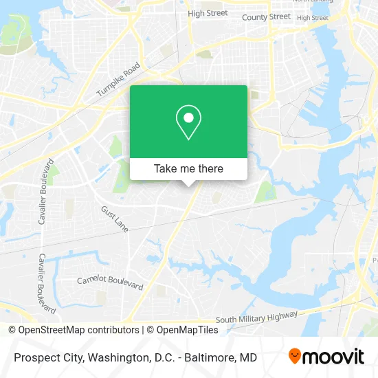 Prospect City map