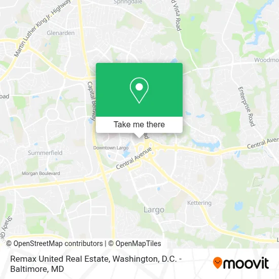 Remax United Real Estate map