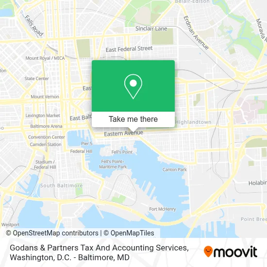 Godans & Partners Tax And Accounting Services map