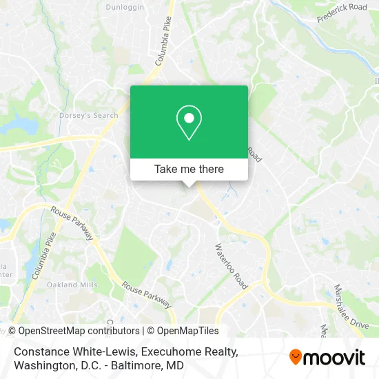 Constance White-Lewis, Execuhome Realty map
