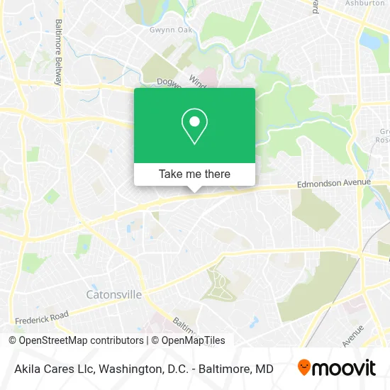 Akila Cares Llc map