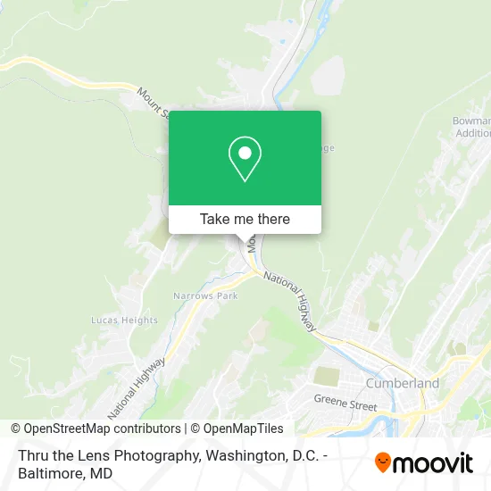 Thru the Lens Photography map