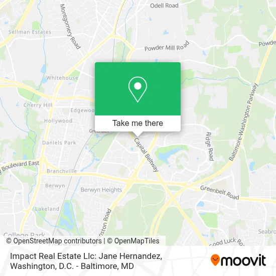 Impact Real Estate Llc: Jane Hernandez map