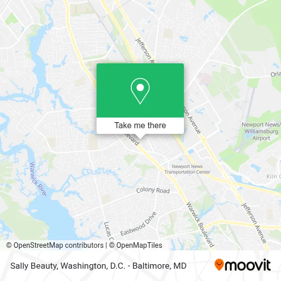 Sally Beauty map