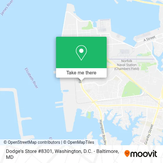 Dodge's Store #8301 map