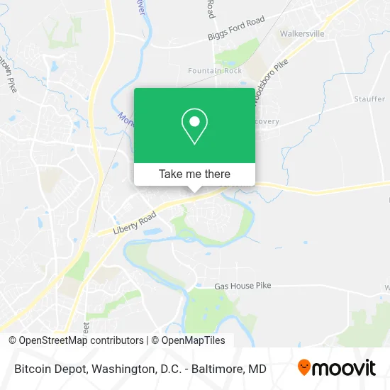 Bitcoin Depot map