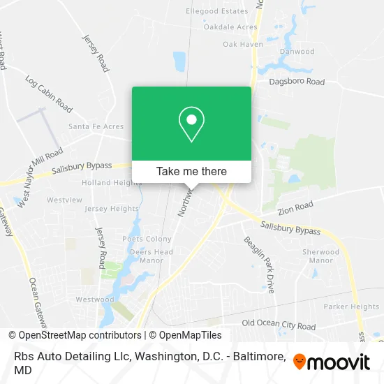 Rbs Auto Detailing Llc map