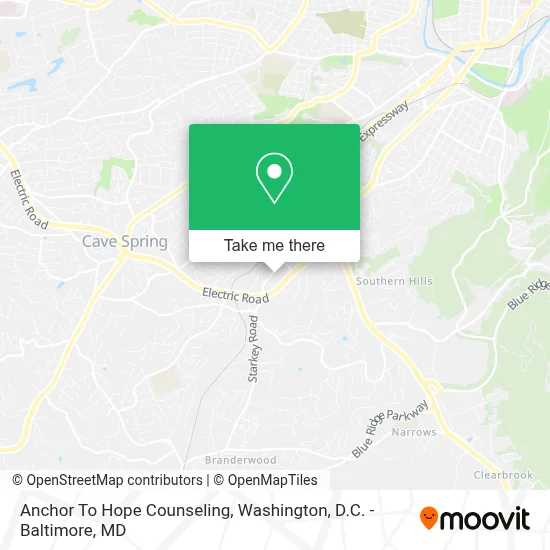 Anchor To Hope Counseling map