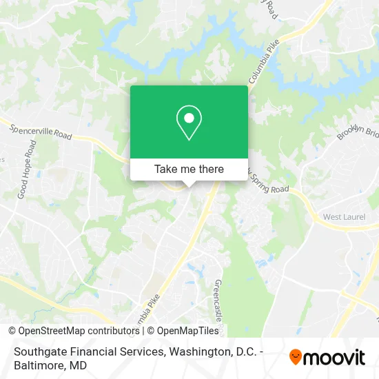 Southgate Financial Services map