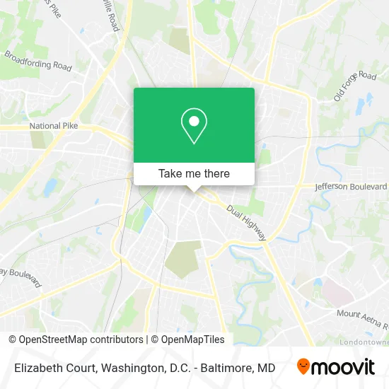 Elizabeth Court map
