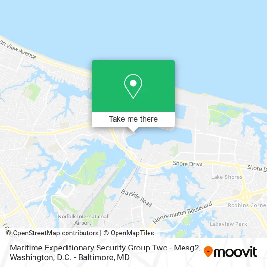 Maritime Expeditionary Security Group Two - Mesg2 map