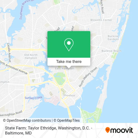 State Farm: Taylor Ethridge map