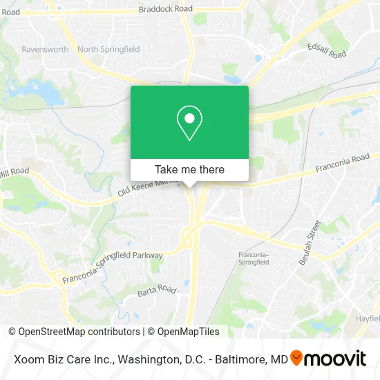 Xoom Biz Care Inc. map