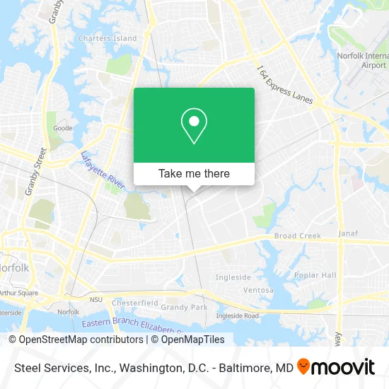 Steel Services, Inc. map