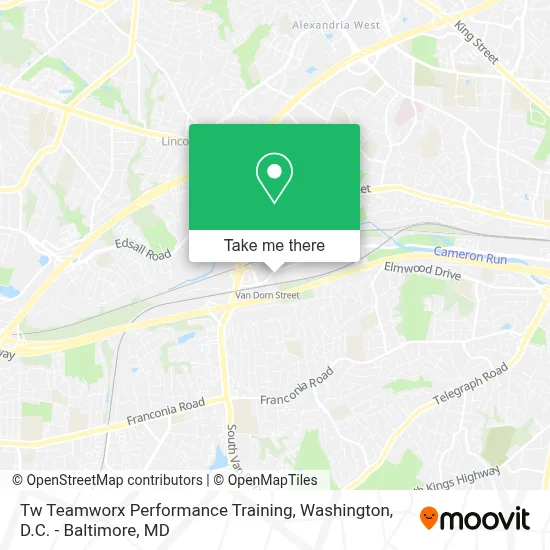 Tw Teamworx Performance Training map