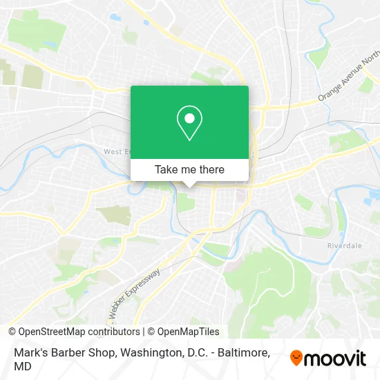 Mark's Barber Shop map