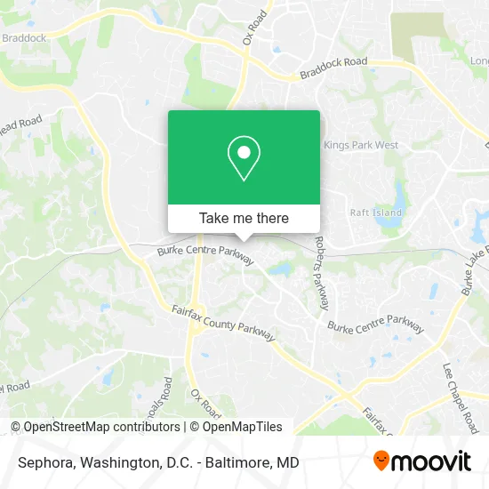 Sephora map