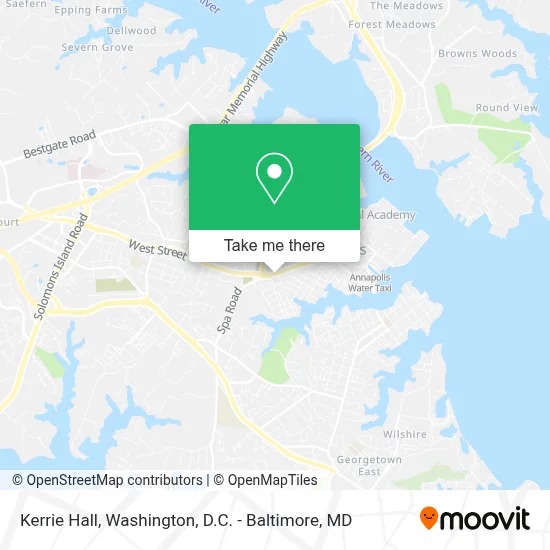 Kerrie Hall map