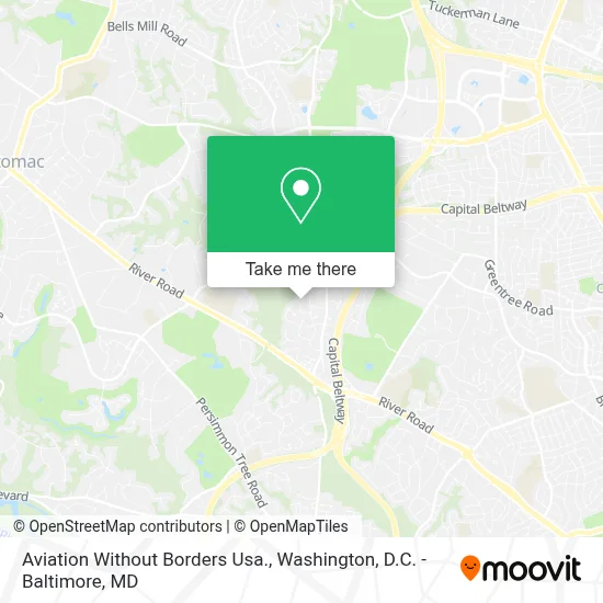 Aviation Without Borders Usa. map