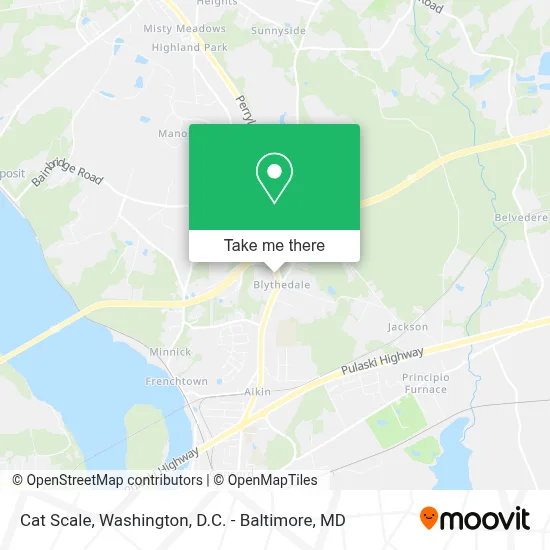 Cat Scale map