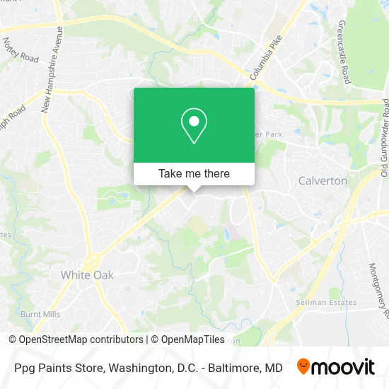 Ppg Paints Store map