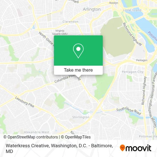 Waterkress Creative map