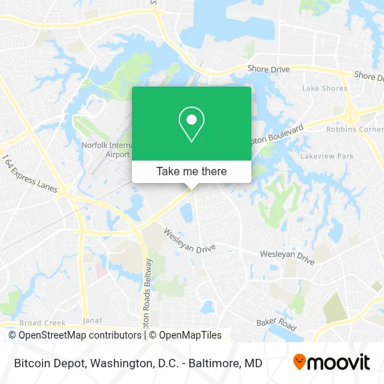 Bitcoin Depot map