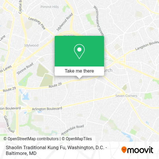 Shaolin Traditional Kung Fu map