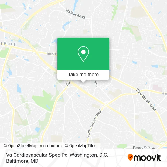 Va Cardiovascular Spec Pc map