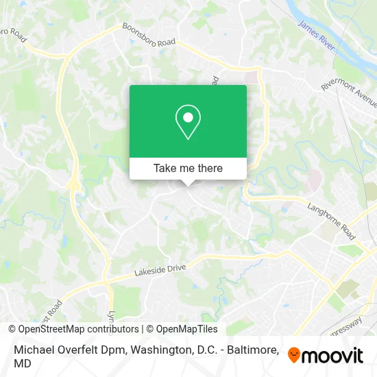 Michael Overfelt Dpm map
