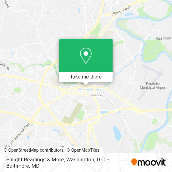 Enlight Readings & More map