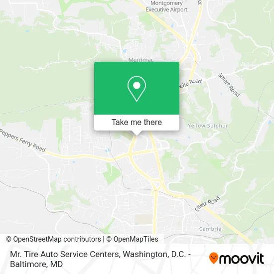 Mr. Tire Auto Service Centers map