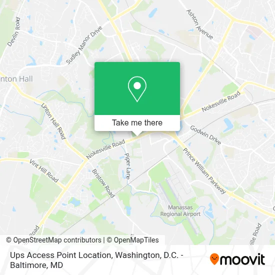 Ups Access Point Location map