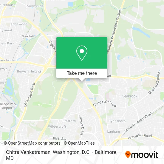 Chitra Venkatraman map