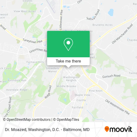 Dr. Moazed map