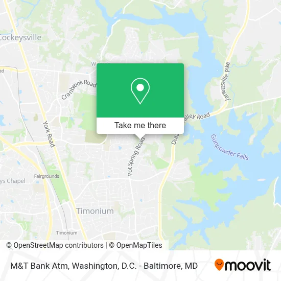 M&T Bank Atm map