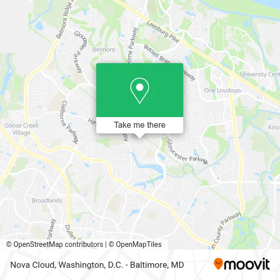 Nova Cloud map